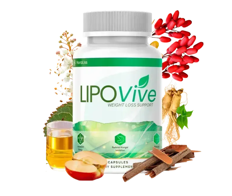 LipoVive – Natural GLP-1 Inspired Weight Management Supplement